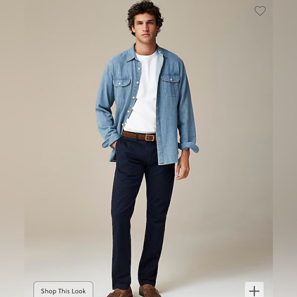 J.Crew 484 Slim-fit stretch chino pant